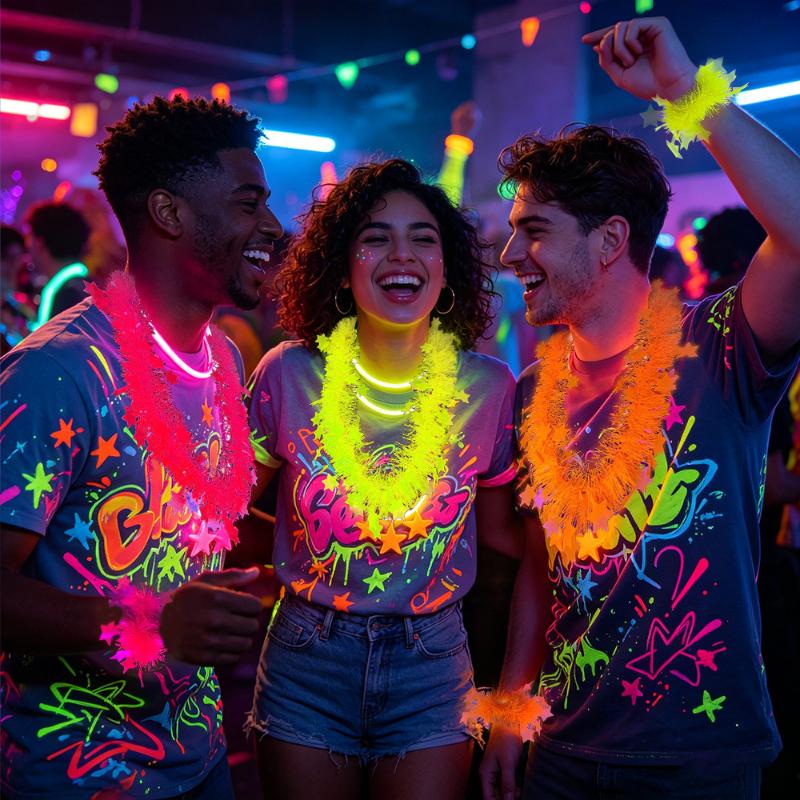 Set de collares de estrellas n - Glow In The Dark Party Glasses reseña y precio