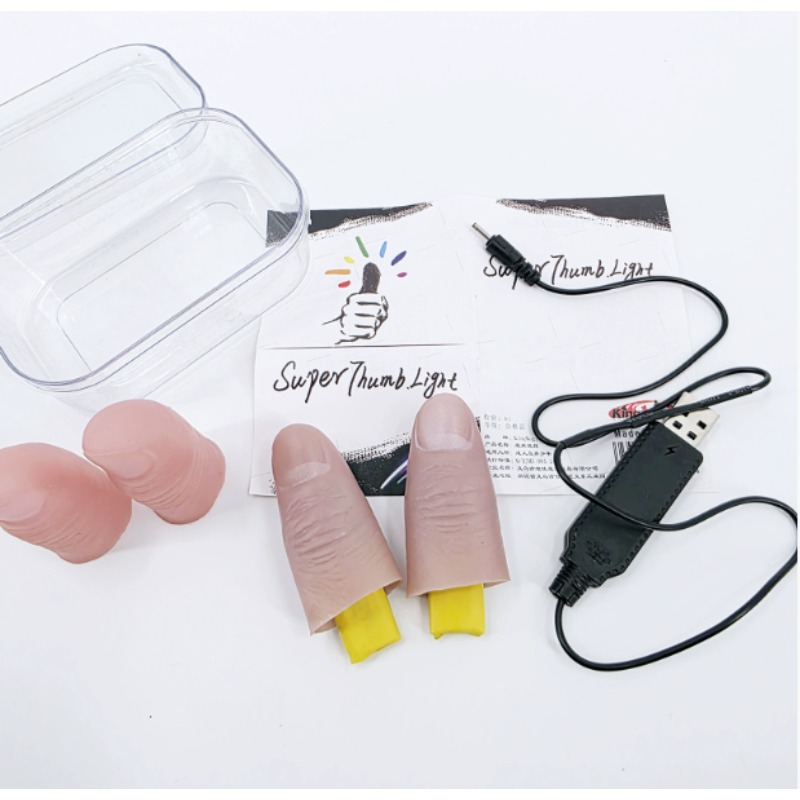 Juego de pares de luces de 7 c - Thumb Tip Magic Trick Set reseña y precio