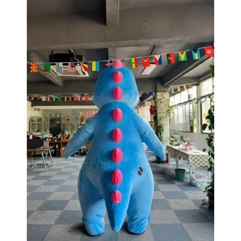 Disfraz Inflable de Dragón Azu - Inflatable Dinosaur Costume Adult reseña y precio