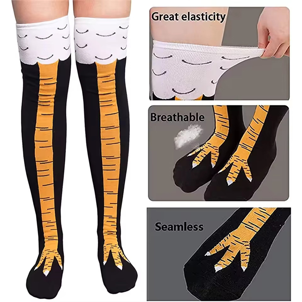 Calcetines Divertidos con Dise - Funny Chicken Leg Socks reseña y precio