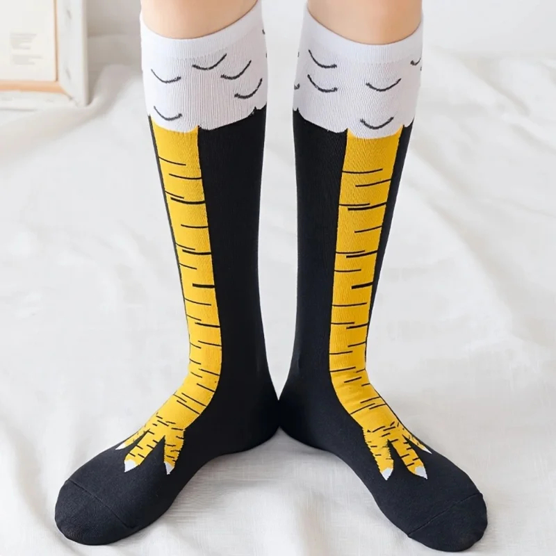 1/2 pares de calcetines largos - Funny Chicken Leg Socks reseña y precio