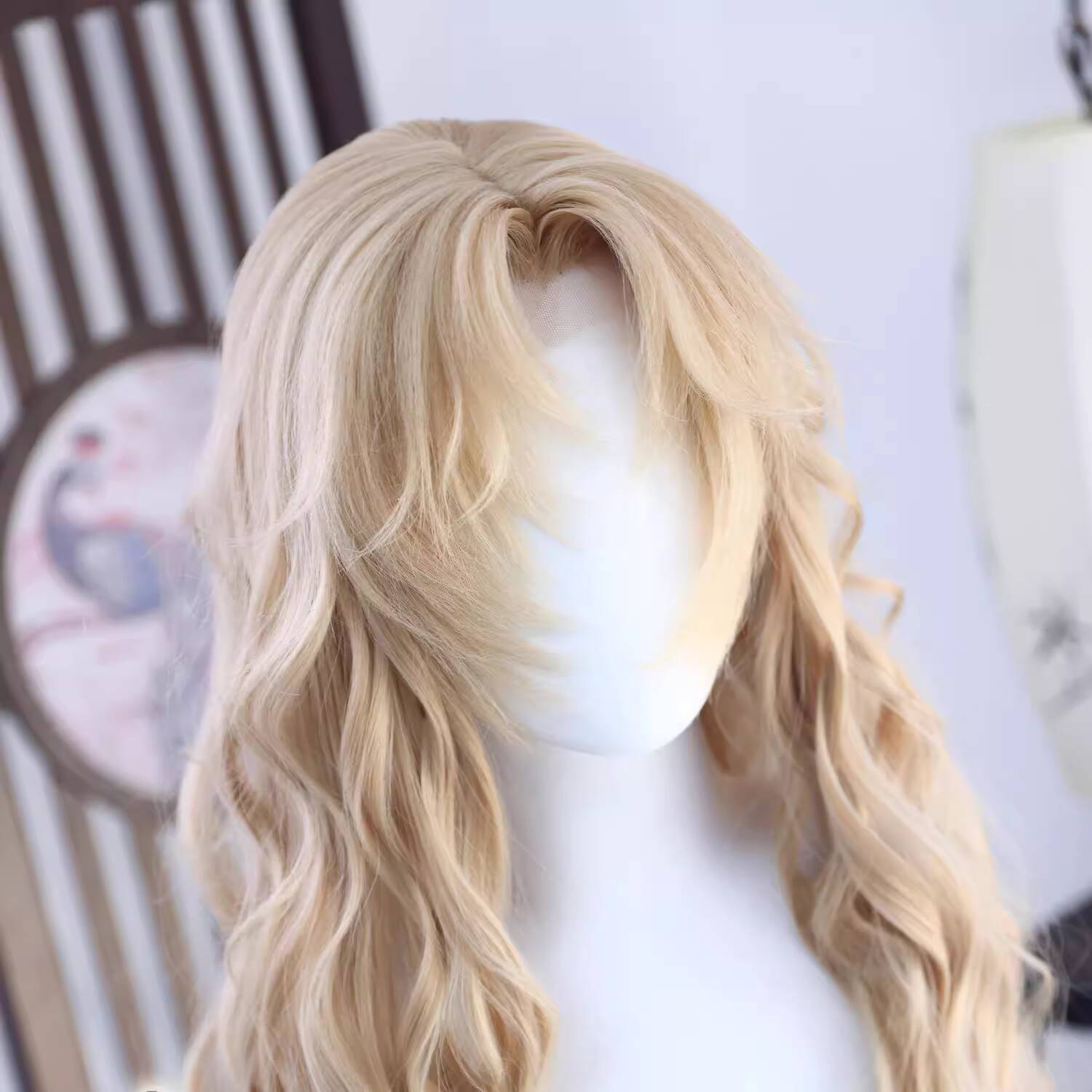 Peluca con estilo Vermouth Ber - Anime Cosplay Wig Heat Resistant reseña y precio