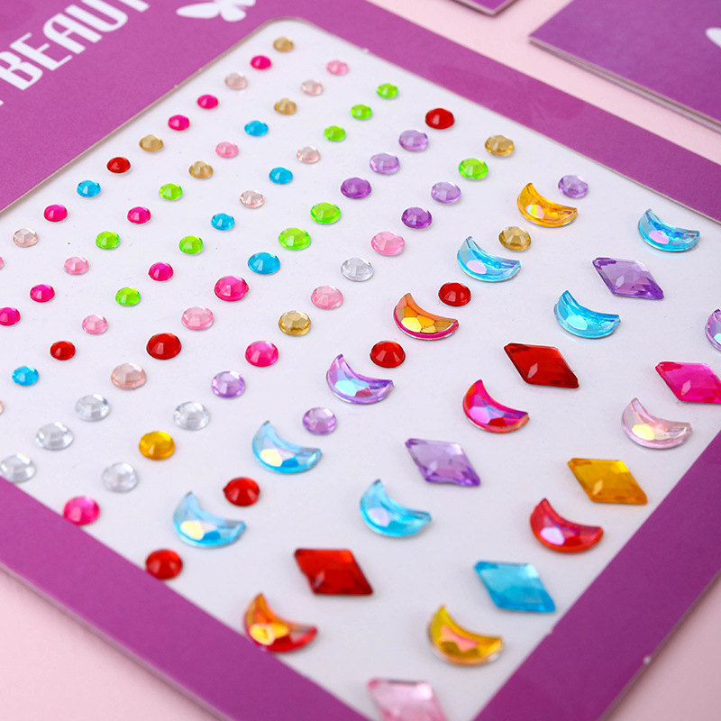 Pegatinas de Gemas Faciales Au - Party Supplies reseña y precio