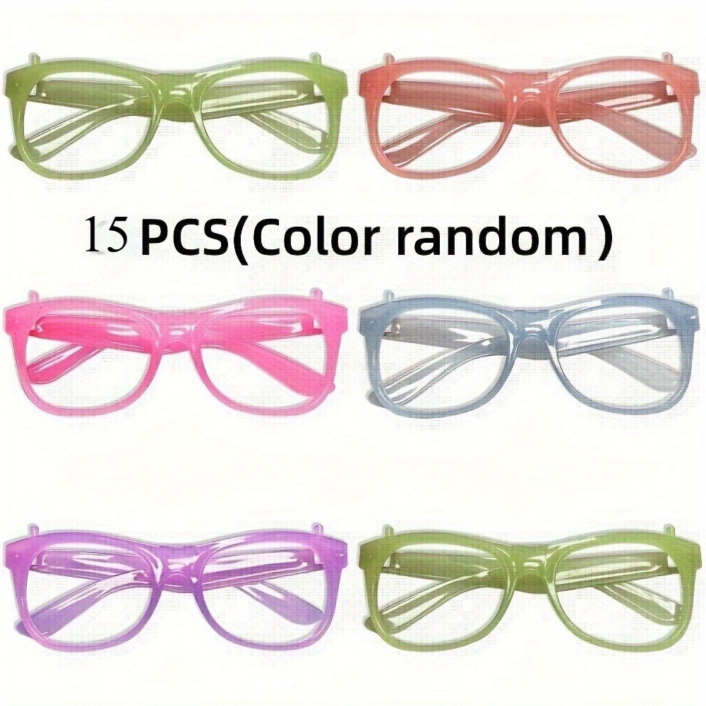 Gafas fluorescentes que brilla - Glow In The Dark Party Glasses reseña y precio