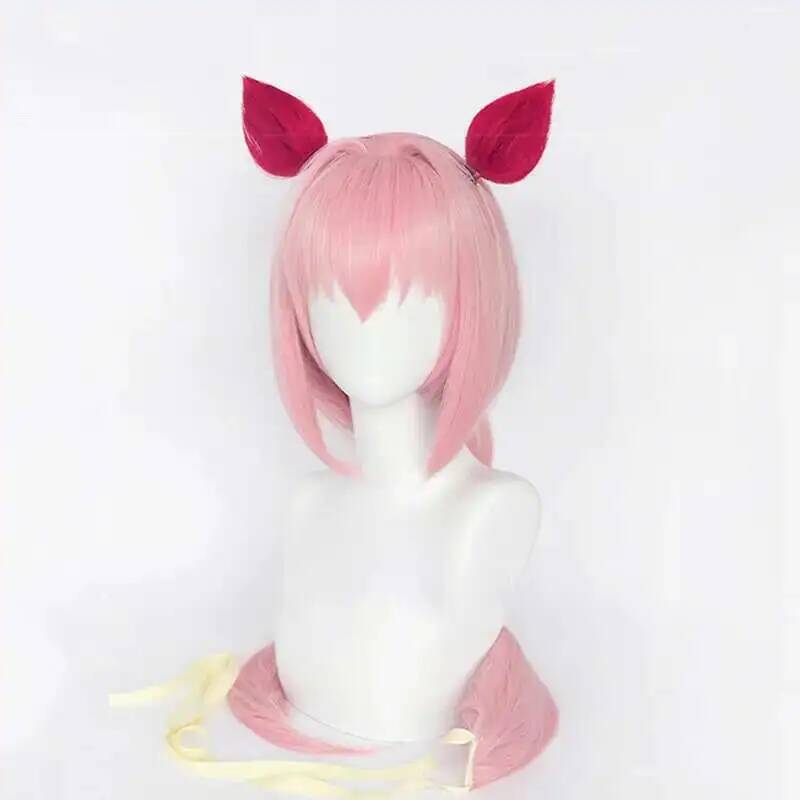 Uma Musume Haru Urara peluca d - Anime Cosplay Wig Heat Resistant reseña y precio