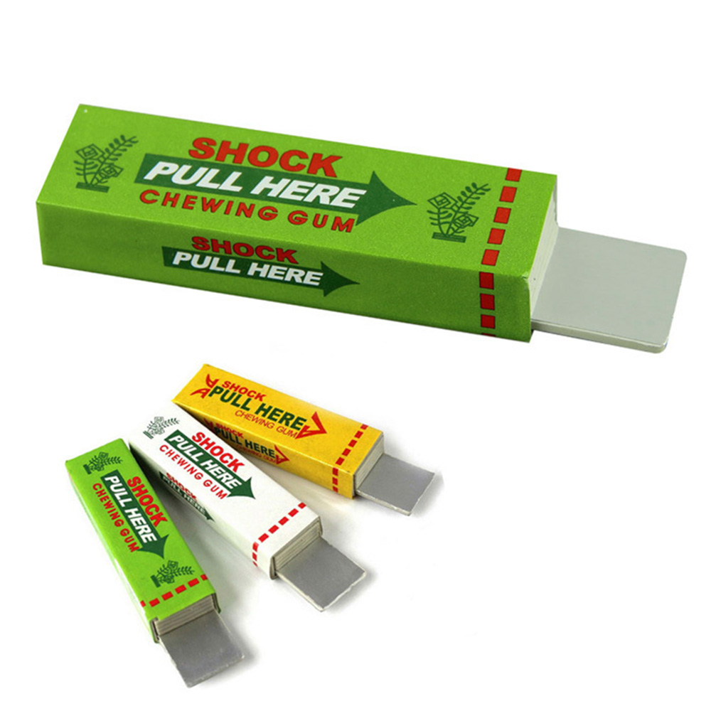 Goma de mascar de choque eléct - Shock Pen Prank Toy reseña y precio