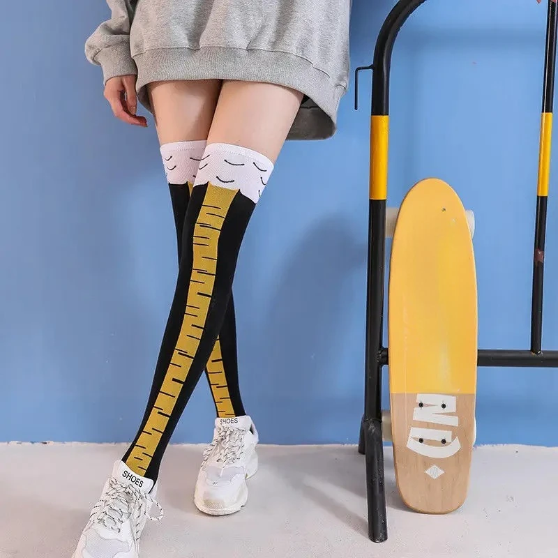 Medias divertidas con forma de - Funny Chicken Leg Socks reseña y precio