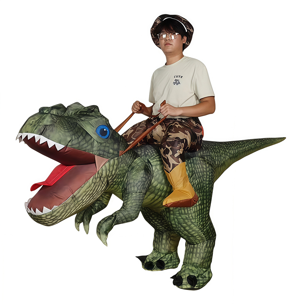 Disfraz Inflable de Dinosaurio - Inflatable Dinosaur Costume Adult reseña y precio