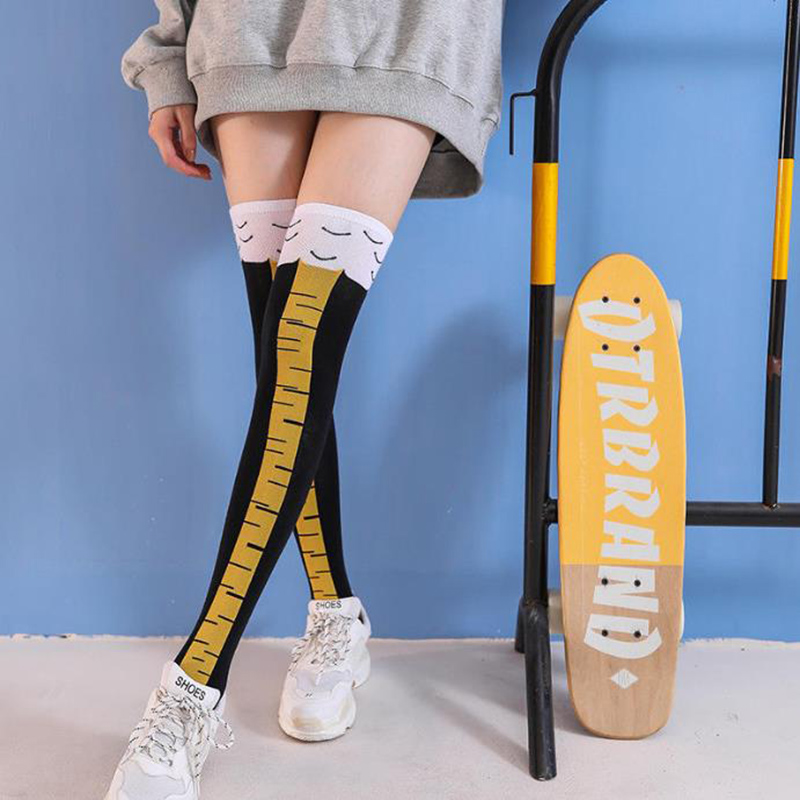 1-4 pares de calcetines altos  - Funny Chicken Leg Socks reseña y precio