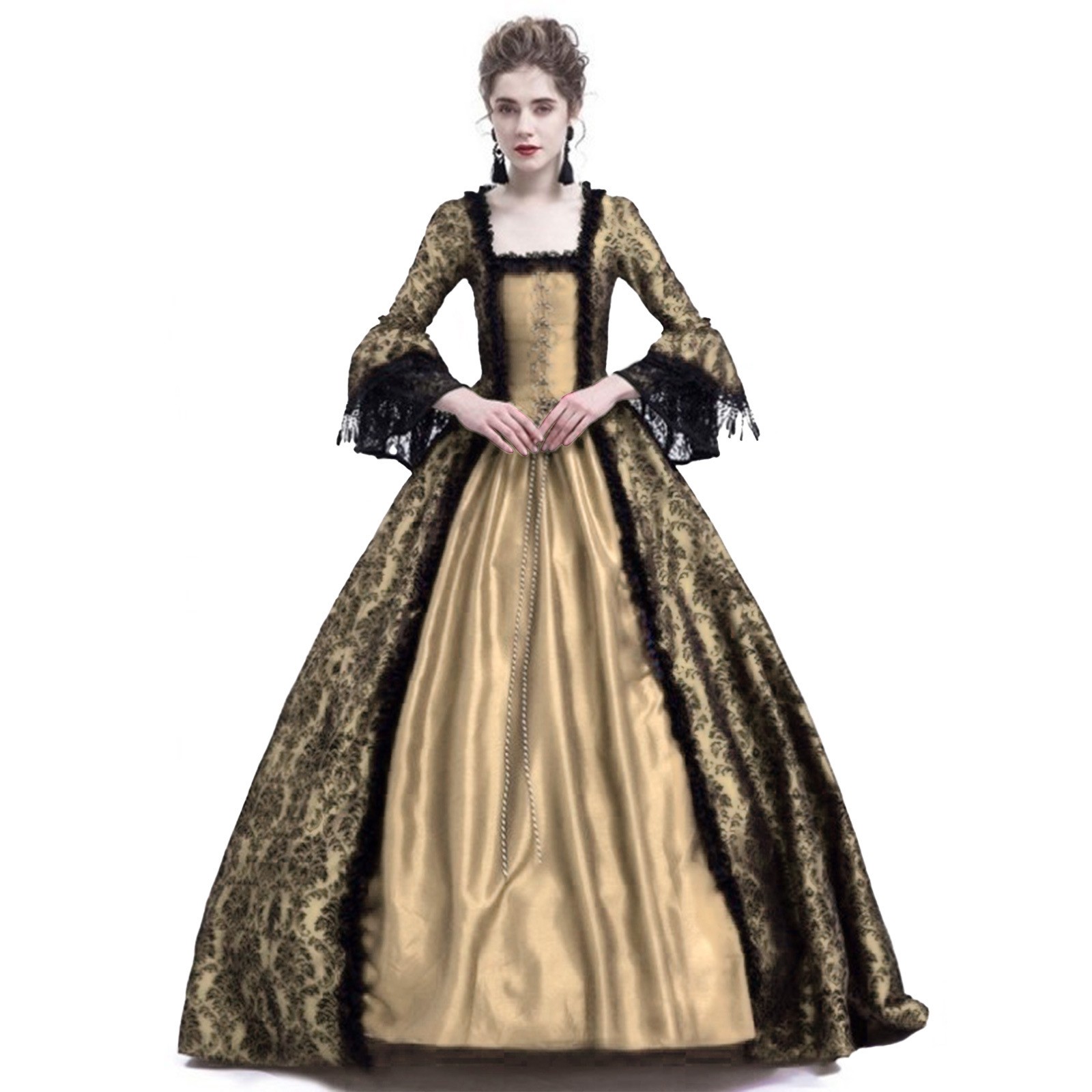 Disfraz de Halloween para Muje - Medieval Renaissance Dress Women reseña y precio