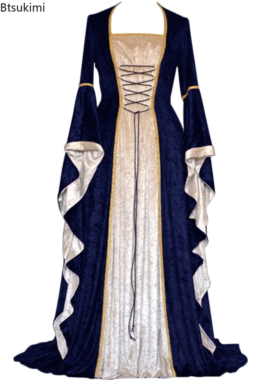 Vestido de Disfraz Medieval Re - Medieval Renaissance Dress Women reseña y precio